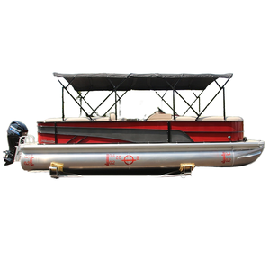 Luxuriöses Aluminium-Legierungs-Außenbord-Benzin-Yacht-Angelpontonboot 7,6m 2,5m/s für Sport und Unterhaltung Optional mit Anhänger - Product Image 1