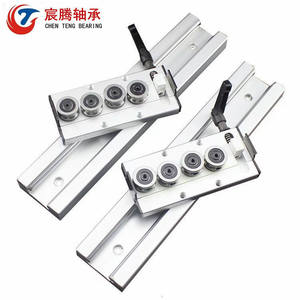 Rail de guidage linéaire en alliage d'aluminium SGR10 15 20N avec roulement en acier, noyau à double axe et rail de guidage intégré de forme carrée, nouveau - Product Image 2