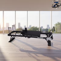 Zeus Shield ZS-CY-1001 Machine de Pilates en acier allié, lit de Pilates, Reformer, pliable, portable, durable, équipement de fitness pour la maison