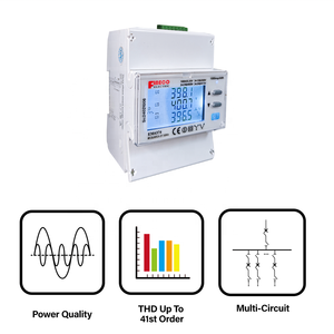Compteur d'énergie multicanal EM4374 avec moniteur de consommation de puissance à bobine de Rogowski EM4374 - Product Image 2