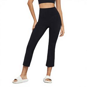 Nuevos Leggings de Yoga Holgados de Secado Rápido Antibacterianos para Mujer, Spandex/Nylon, Cintura Alta, Ropa Deportiva para Gimnasio, Fitness, Entrenamiento sin Costuras - Product Image 3