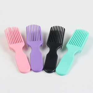 Nuevo Peine <span class=keywords><strong>de</strong></span> Plástico Hueco <span class=keywords><strong>de</strong></span> <span class=keywords><strong>Nueve</strong></span> Puntas para Dar Volumen al Cabello, Masajeador Multifunción para Peinado en Casa/Uso en Seco - Product Image 4