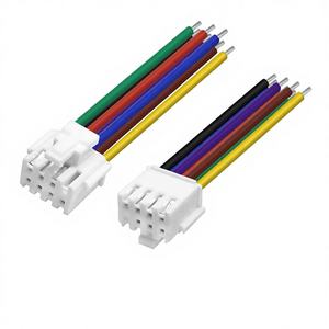 PHB2.0 Doppelreihige Klemmenleiste mit Schnalle, PCB-Flachbandkabel, verzinnter Kupferkern, <span class=keywords><strong>2</strong></span>*4P Steckverbinder für Leiterplattenkabelbaum - Product Image 5