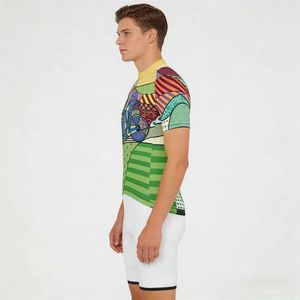 Oferta Especial: Maillot de Ciclismo Personalizado de Alta Calidad con Logotipo Impreso para Hombre y Mujer, para Equipos de Ciclismo de Carretera y Deportes al Aire Libre - Product Image 3