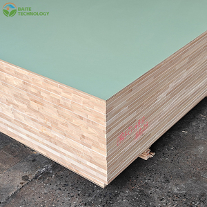 แผ่นไม้วีเนียร์ป็อปลาร์ตกแต่งขนาด 18 มม. เกรด E0 เป็นมิตรกับสิ่งแวดล้อม คุณภาพเยี่ยม สีดำ WBP ไม่ทาสี ดีไซน์ทันสมัย ตกแต่งสองด้าน - Product Image 4