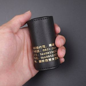Étui en cuir pour permis de conduire, résistant à l'eau, protection personnalisée, impression de logo, vente en gros - Product Image 4