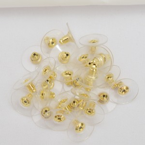 Danf 18K boucles <span class=keywords><strong>d</strong></span>'oreilles DIY en forme de disque volant, balle et <span class=keywords><strong>film</strong></span>, accessoire clou en cuivre électroplaqué - Product Image 4