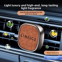 Diffuseur de parfum solide pour voiture LC Wholesale Luxury Alloy, clip de ventilation, parfum longue durée, accessoires de décoration intérieure