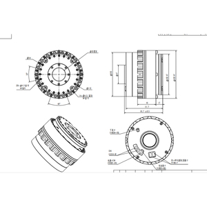 Kit de robotique multi-articulations avec moteur à engrenages pour systèmes radar et systèmes de panoramatisation et d'inclinaison - Product Image 5