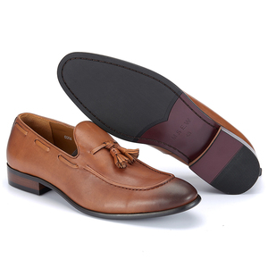 OEM Genuine Leather Breathable Waterproof Casual Walking Style Men's Loafers Custom <strong>Mocasines</strong> Manufacturers - Product Image 5