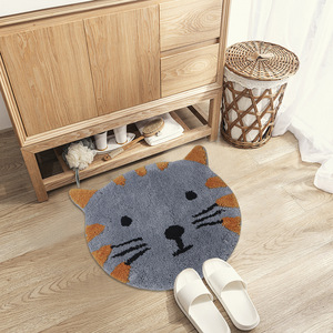 2023 nuovi arrivi custom China Factory <span class=keywords><strong>impermeabile</strong></span> Cartoon Cat Shape tappetino da <span class=keywords><strong>bagno</strong></span> tappetino per cuscino per bambini <span class=keywords><strong>tappeto</strong></span> da <span class=keywords><strong>bagno</strong></span> - Product Image 4