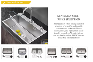 Isola Cucina Moderna Personalizzata Stile Australiano con <span class=keywords><strong>Pannelli</strong></span> Piatti e Ante Laccate Verdi per Interni, Inclusa Protezione Paraschizzi - Product Image 5