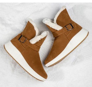 <span class=keywords><strong>Bottes</strong></span> chaudes pour femme, <span class=keywords><strong>bottes</strong></span> courtes légères pour la neige, semelle souple, design antidérapant pour un usage quotidien en <span class=keywords><strong>hiver</strong></span> et un confort par temps froid - Product Image 3