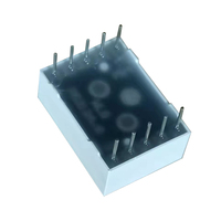 Afficheur LED à sept segments bicolore HOUKEM-5211-BSRSG RoHS CE 0,52 pouce 13,2 mm 10 broches Anode commune
