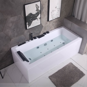 Spa Jacuzzi d'angle portable en acrylique pour deux personnes, design moderne, écologique, avec robinet inclus - Product Image 4