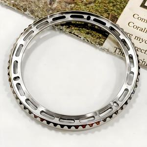 Bisel de Repuesto Compatible con RLX 116710 <span class=keywords><strong>126710</strong></span> GMT II, Cerámica Estriada, Acero 904L, Platino, Inserto SUB - Product Image 4