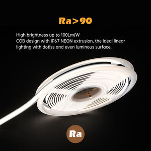 ไฟนีออน LED แบบ COB 24V 480 หลอดต่อเมตร ไฟเส้นยืดหยุ่น กันน้ำ สำหรับตกแต่งบ้าน - Product Image 5