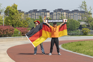 Bandera <span class=keywords><strong>de</strong></span> Alemania para Fans <span class=keywords><strong>de</strong></span> la Copa <span class=keywords><strong>del</strong></span> Mundo, producto para animar al aire libre, listo para enviar - Product Image 3