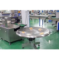 Machine d'emballage automatique complète Landpack Samosa Tamale Burrito pour pain plat Wonton Flow HFFS