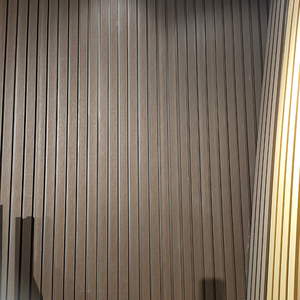 Pvc Co-extrusion Panels Waterproof Uv-resistant Exterior Composite Wpc Wall Panel Outdoor Wpcwall <strong>Cladding</strong> - Product Image 3