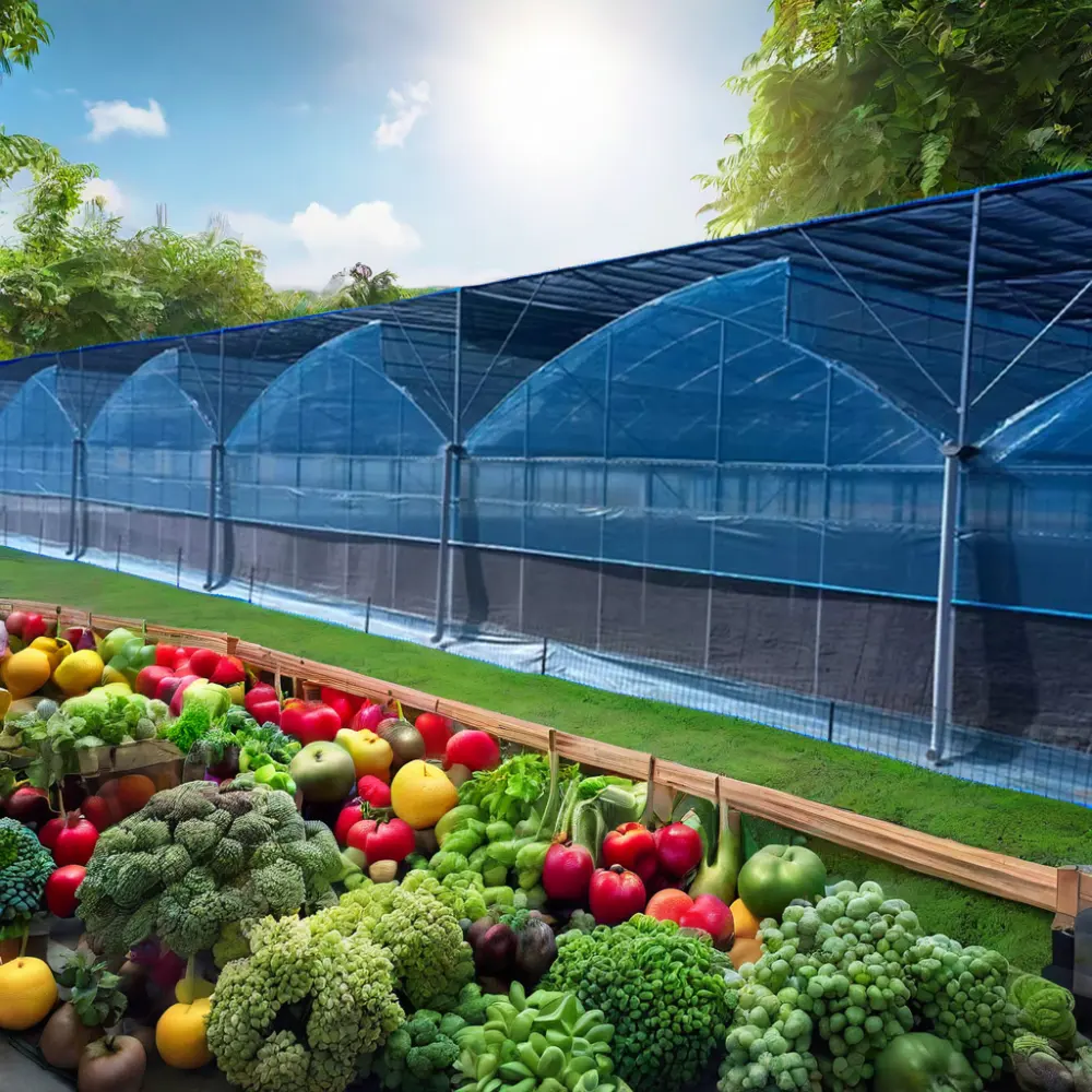 Sawtooth Agricultural Greenhouse for Effective Crop Production