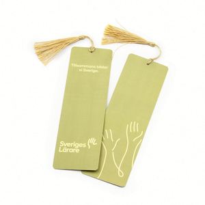 Cute Blank Tassels Hot Selling Souvenir Promotional Gift <b>Bookmarks</b> Custom Logo Printing Magnetic Paper <b>Bookmark</b> - Product Image 4
