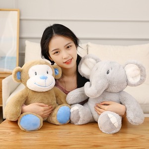 Personalized Brown <strong>Monkey</strong> Toy Soft Sleep Hugging Animal with Blue Nose Feet Sole for Birthday <strong>Gifts</strong> Valentine's Day Plush <strong>Monkey</strong> - Product Image 6