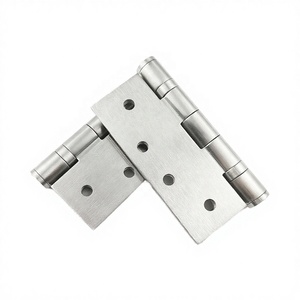 304 Stainless Steel Marine US Commercial Flat Butt Door Hinge 4"x3"x3mm 2BB Ship <b>Yacht</b> Boat Hardware Accessories St - Product Image 5
