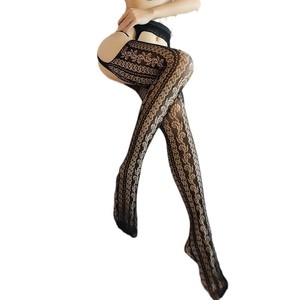 Mu Ruan's Sexy Jacquard Suspender Stockings 15D Thin Transparent Women's Pantyhose Buttock Lifting Shaping Leg Warmers - Product Image 4