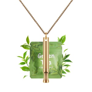 Collana Personalizzata Placcata Oro per Smettere di Fumare con Esercizi di Respirazione Consapevole per Donne e Uomini - Product Image 6