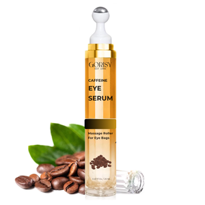 Cafeína, ojeras, eliminación de bolsas de ojos, ácido hialurónico, antiarrugas, estiramiento, rodillo de reparación, masaje, Crema para Ojos, suero líquido - Product Image 1