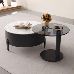 Juego de Mesa de Centro de Madera Hecha a Mano Moderna para Sala de Estar, Dormitorio, Hotel - Muebles para el Hogar Duraderos, Ecológicos y Fáciles de Limpiar - Product Image 3