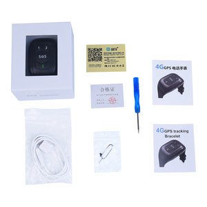 Botão de Pânico SOS 4G Mini Rastreador GPS para Crianças com Detector de Queda Alarme para Idosos e Posicionamento WIFI Detecção de Temperatura - Product Image 5