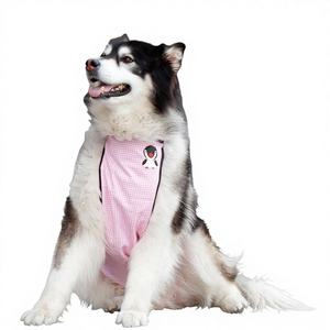 पालतू कार्टून कुत्ते बेलबैंड कोजी गोल्डन रिट्रीवर वाटरप्रूफ पॉलिएस्टर कपास समायोज्य लोचदार बारिश दिन पालतू बीब बड़े कपड़े - Product Image 1