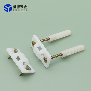 Verrous anti-basculement pour meubles, attaches de sécurité en plastique blanc pour portes d'armoires, dispositif de sécurité pour enfants - Product Image 3