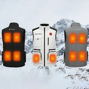 Gilet Riscaldato Leggero in Offerta, Supporta OEM/ODM, Personalizzazione delle Zone Riscaldate, Gilet di Sicurezza Ricaricabile Elettrico per Pesca all'Aperto - Product Image 1