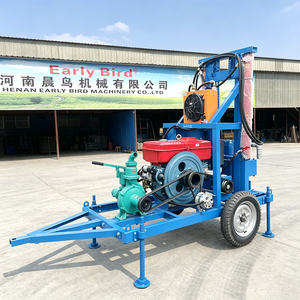 150m 200m profundidade portátil água poço furo perfuratriz fábrica venda direta 30HP motor diesel água poço máquina de perfuração - Product Image 6