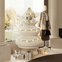 Ornement de Noël décoratif pliable et léger en LED pour usage commercial