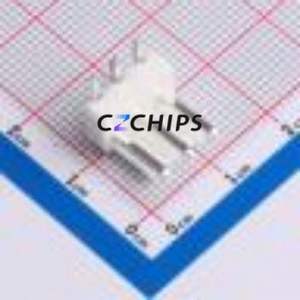 VH3.96-3P WZ Wire-to-Board Pin Header Bent Lead Through Hole,P=3.96mm Connector 1x3P 3.96mm Right Angle Insert VH - Product Image 1