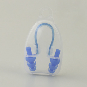 Kit <span class=keywords><strong>de</strong></span> Tapones <span class=keywords><strong>de</strong></span> Silicona Multicolor para Natación y Pinza Nasal, Ajuste Ergonómico, Evita la Entrada <span class=keywords><strong>de</strong></span> <span class=keywords><strong>Agua</strong></span> en Oídos y <span class=keywords><strong>Fosas</strong></span> <span class=keywords><strong>Nasales</strong></span> - Product Image 5