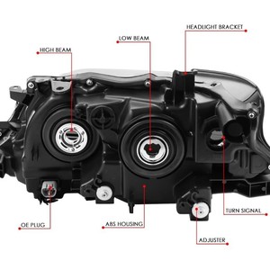 ไฟหน้าแบบ RX USA สำหรับ <span class=keywords><strong>RX270</strong></span> 2012 2015 <span class=keywords><strong>Lexus</strong></span> RX350ไฟหน้า RX450H ฮาโลเจน & HID - Product Image 2