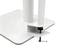 Lampe de bureau LED à spectre complet 48W Ra98 RG0 sans lumière bleue, contrôle tactile AC, 2 modes d'installation, base à pince, protection des yeux, pour l'étude