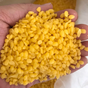 Perlas de Cera de Abeja 100% Naturales, Ecológicas y Hechas a Mano, Amarillas y Blancas, para Uso Alimentario, Cosmético y Decoración del Hogar - Product Image 1