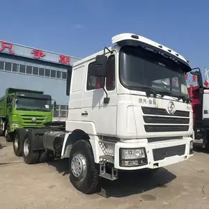 Shacman máy kéo xe tải f3000 4x2 6x4 máy kéo Xe Tải Đầu Trailer đầu Delong với giá thấp để bán