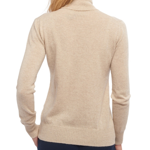 Maglione Invernale da <span class=keywords><strong>Donna</strong></span> Nuovo Modello a Collo Alto in Lana e Cashmere a Maniche Lunghe - Product Image 2