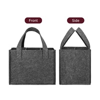 Sac fourre-tout en feutre non tissé personnalisable et écologique, motif lettres, haute qualité, 6 compartiments, pour le stockage de bière et de vin rouge - Vente en gros