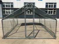 Utilisation de Walkin House de poulailler de grillage en métal pour la ferme extérieure avec l'anti-ultraviolet