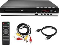 Lecteur DVD/EVD portable avec télécommande, mini lecteur pour enfants, VCD HD, interface USB, prise en charge du karaoké