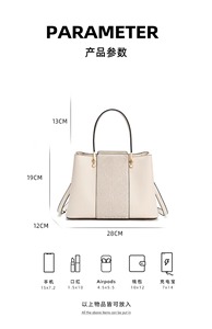 Bolso de mano de cuero PU a la moda para mujer, bolso cruzado con asa superior, elegante bolso de hombro para mujer, bolsos de mano para mujer - Product Image 5