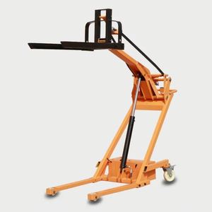 Hot Selling 500kg 1.5m Portable Small Electric Forklift Lithium <b>Battery</b> <b>24v</b> Mini Adjustable Electric Pallet Forklift Crane - Product Image 4